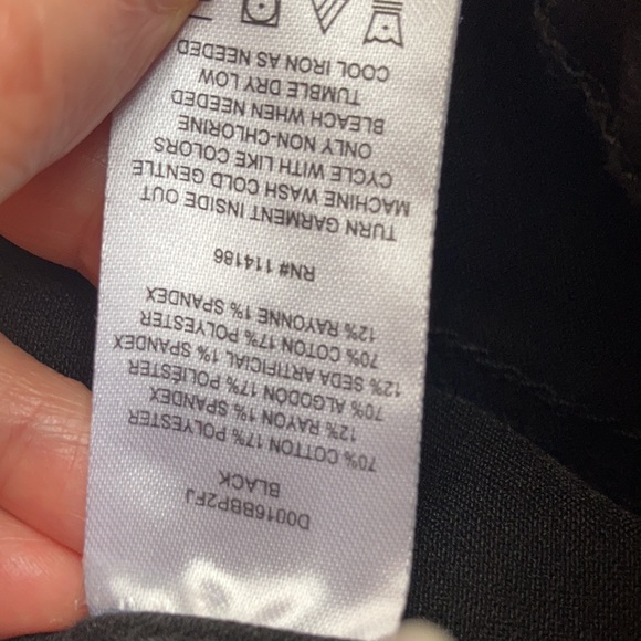 Faith Jeans high rise Bermuda jean denim short bling button 16 P - Picture 16 of 16